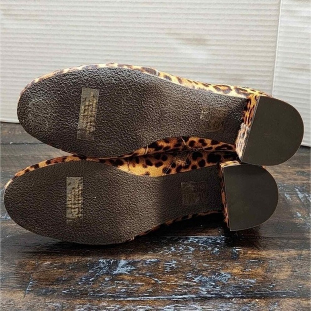 Jack Rogers Berkley animal leopard print calf hair Bootie boots size 8.5 new!!! - Picture 4 of 14